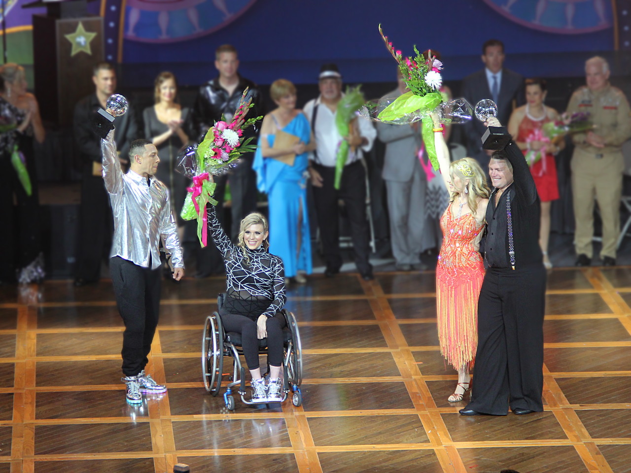 Dancing for the Space Coast 2018 Co-Grand Champions Heidi and Primo