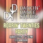 roarin twenties party ad