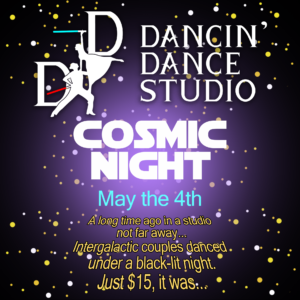 cosmic night on may the 4th from 7-10 pm