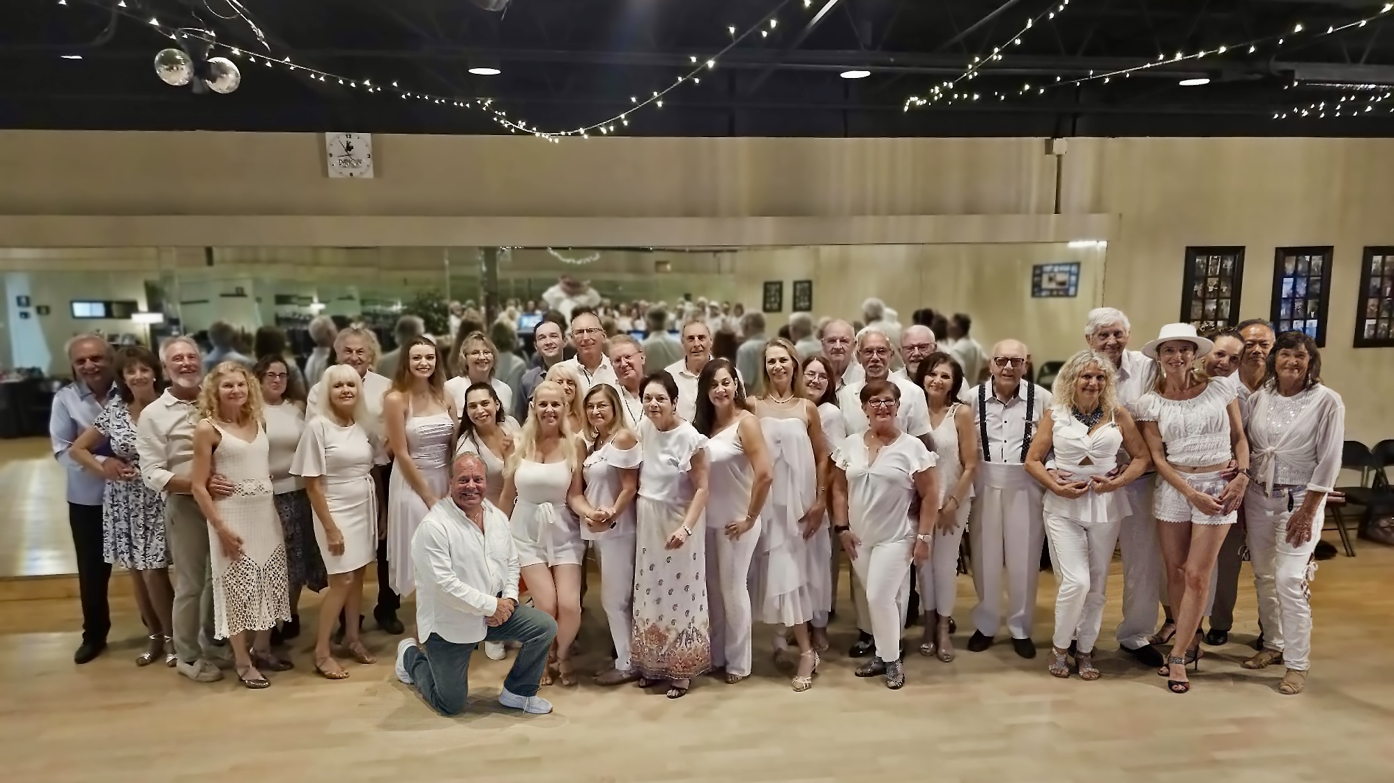 studio group photo from White Party 2024