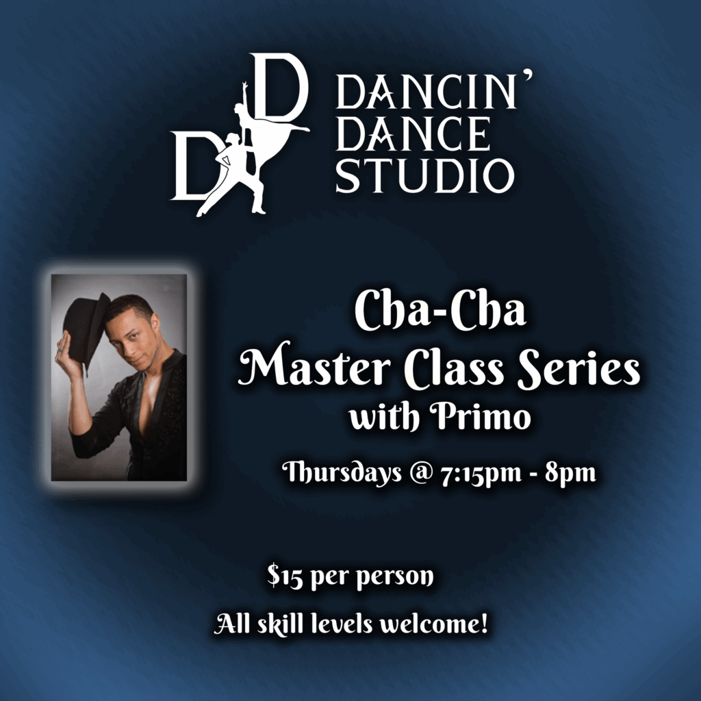 Cha-Cha Master Class Series with Primo, Thursdays 7:15-8pm, $15 per person